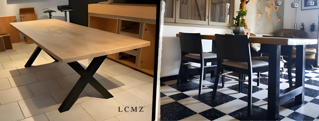 Pieds de table en acier - LCMZ