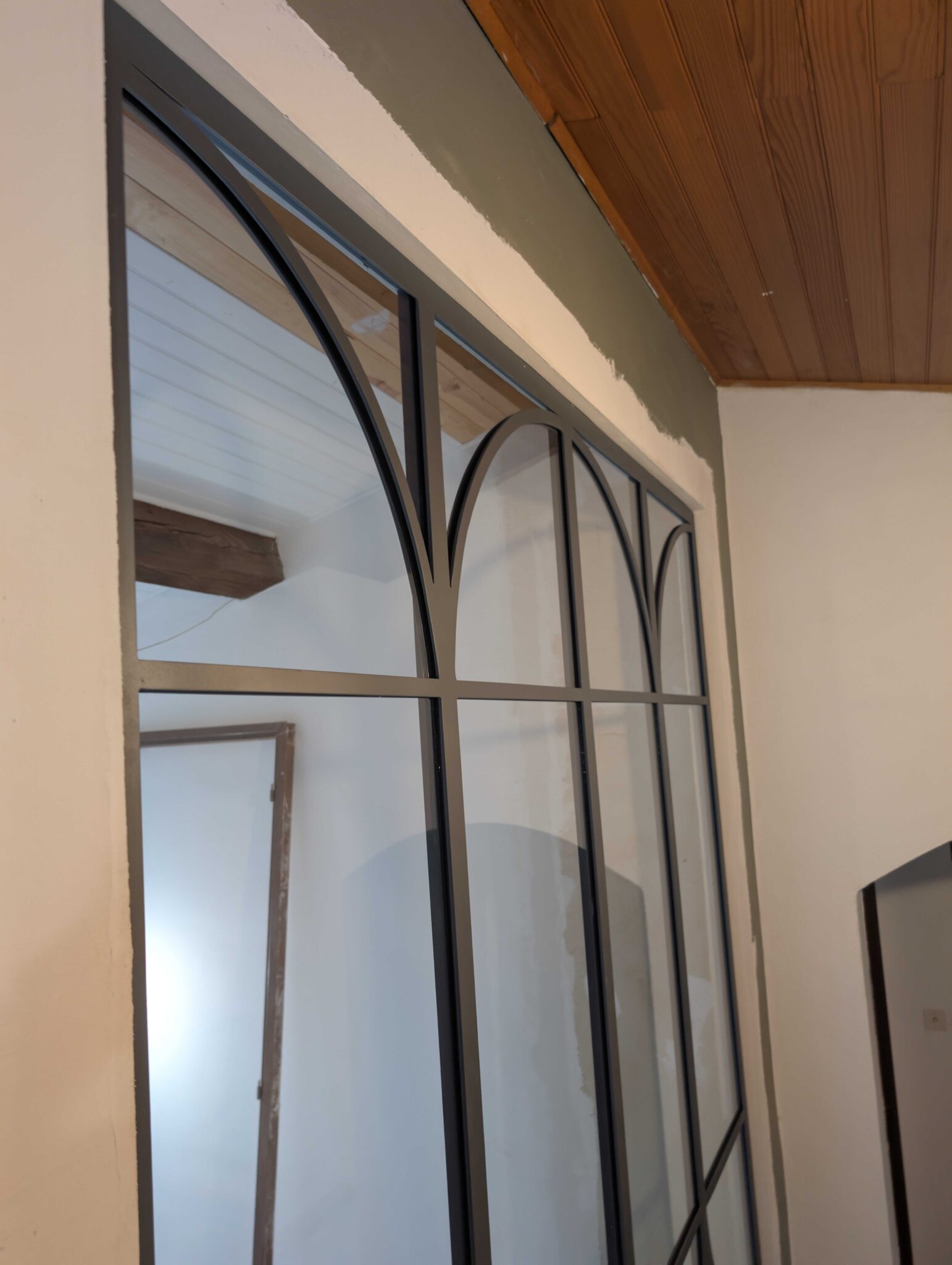 Verrière sur mesure acier avec vitrage feuilleté 44.2 à Saint-Maximin-la-Sainte-Baume